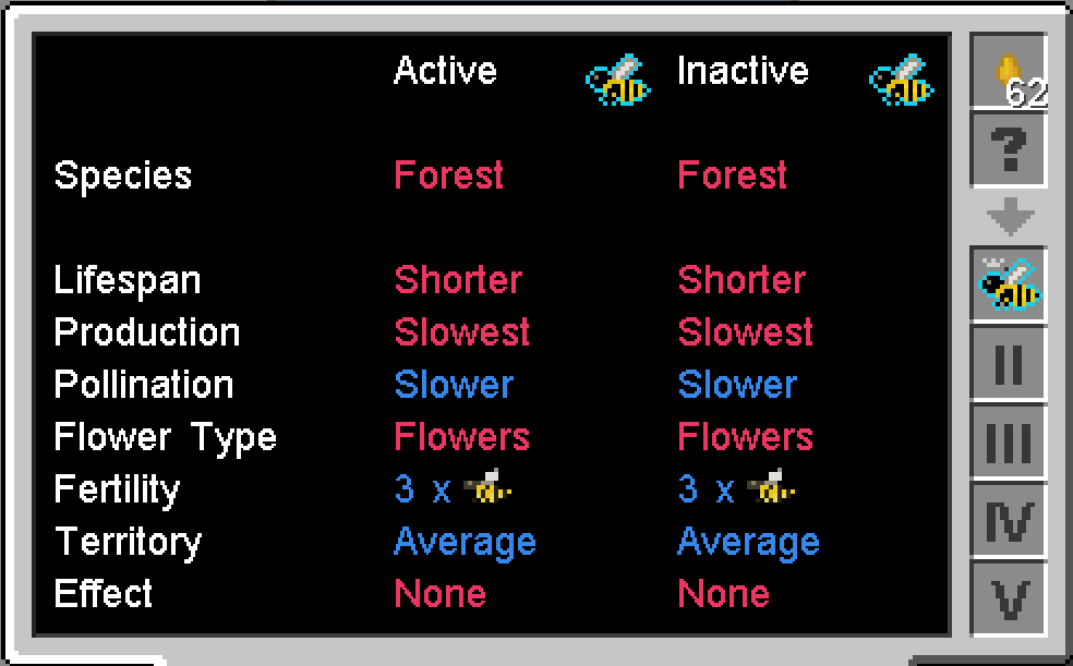 A bee as viewed in the Portable Analyzer.